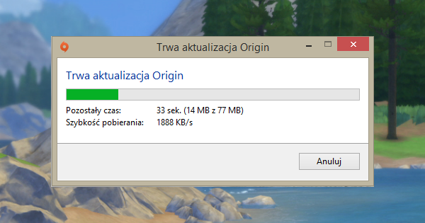 Aktualizacja Origin!