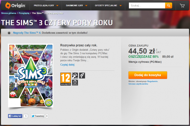 Cztery Pory Roku taniej!