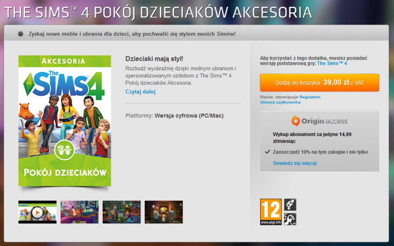 Pokój dzieciaków już dostępny!