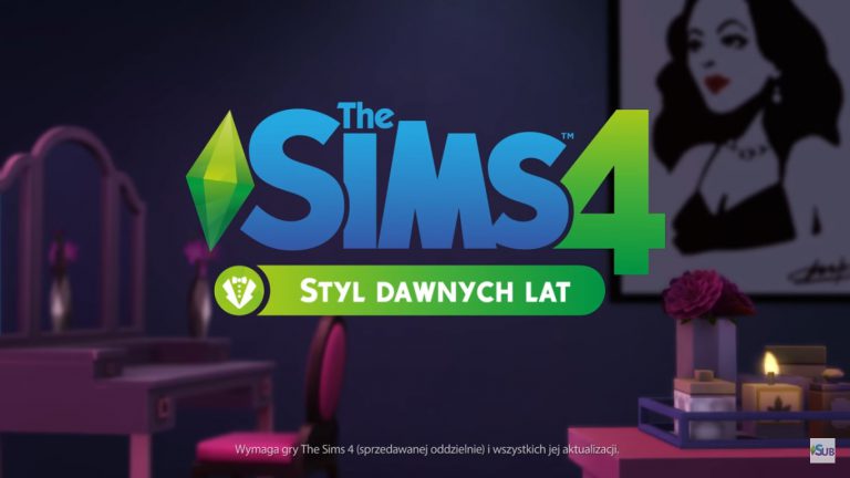 Nowy zwiastun The Sims 4 Styl dawnych lat