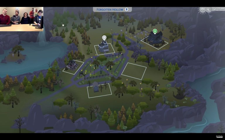 Mapa Forgotten Hollow!