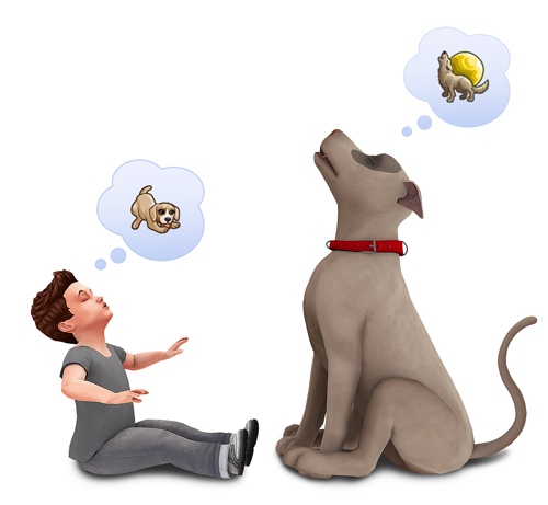 Piękne grafiki zwierzaków i pogody