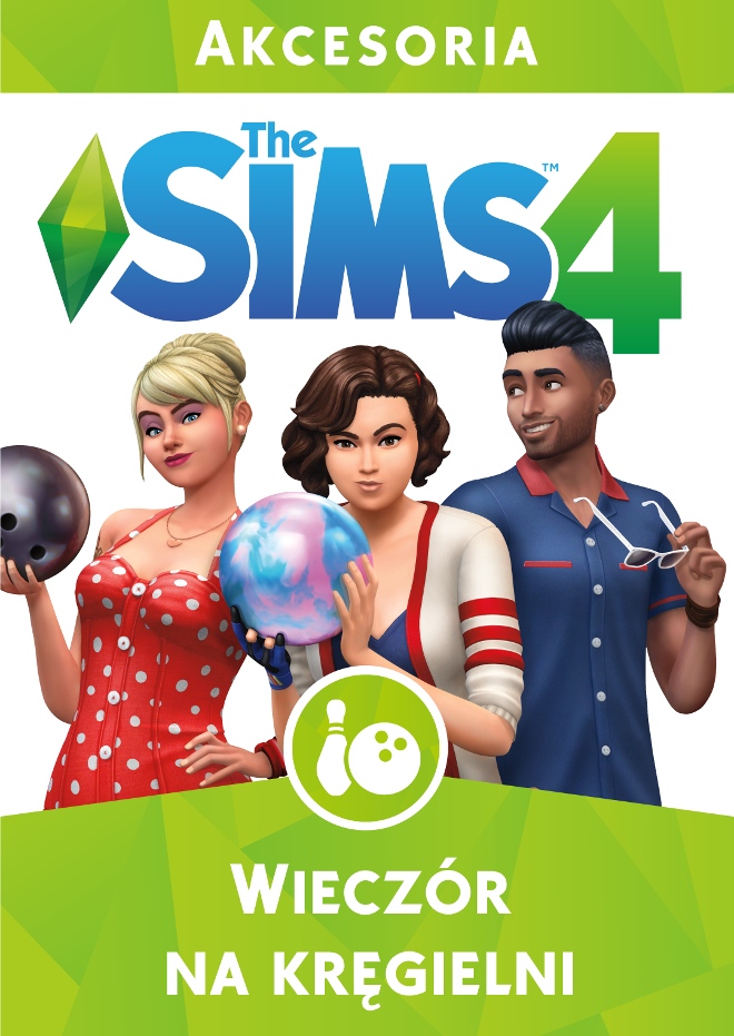 Okładka The Sims 4 Wieczór na kręgielni