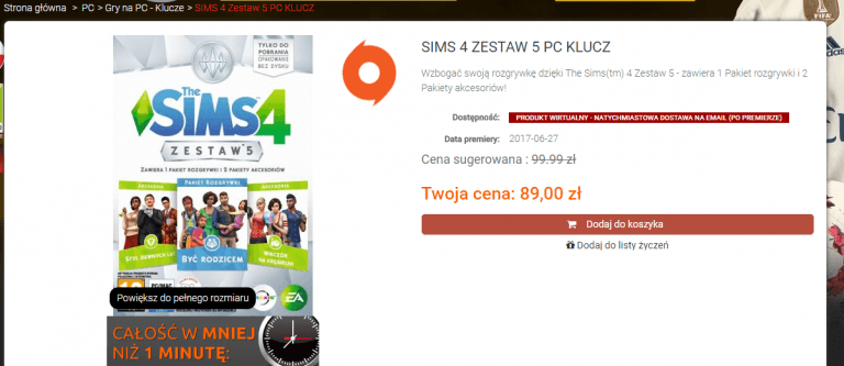 The Sims 4 Zestaw 5 – Być rodzicem i akcesoria