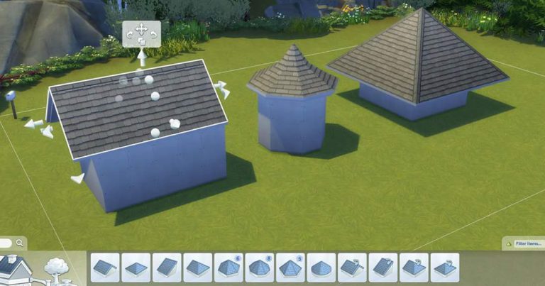 Nowe typy dachów w The Sims 4