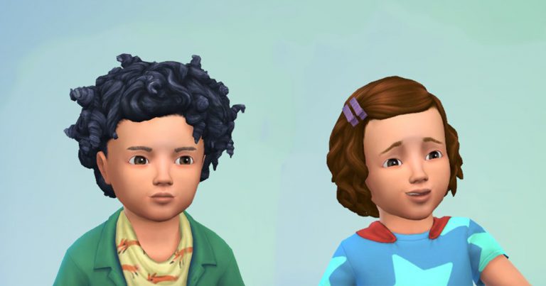 Przegląd: akcesoria The Sims 4 Małe dzieci ? CAS / STWÓRZ SIMA