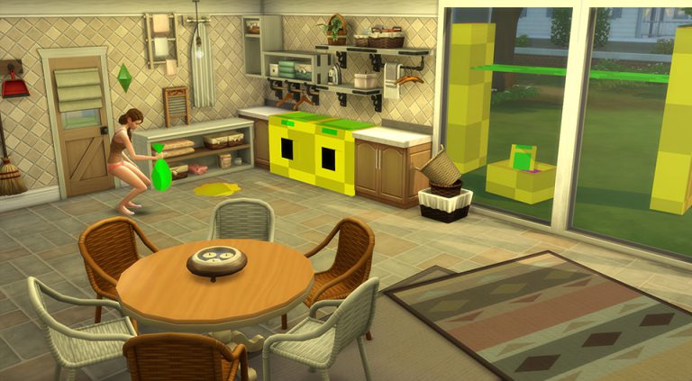 Dywany z The Sims 4 Wielkie pranie Akcesoria!