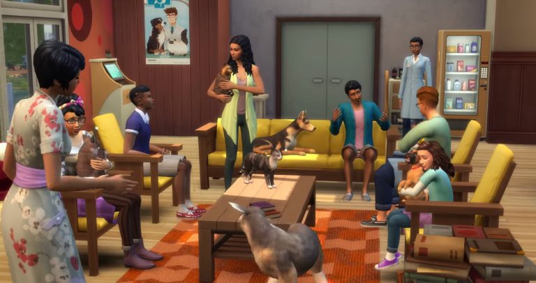 Zwiastun The Sims 4 Psy i koty – kariera weterynarza