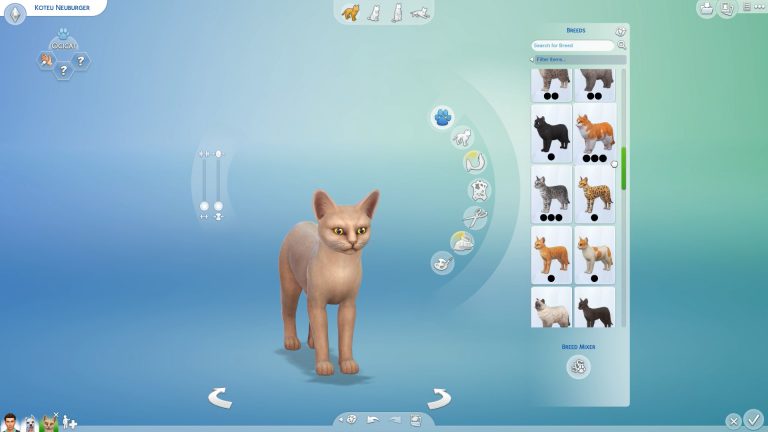 Lista wszystkich ras psów i kotów. Szczegóły dodatku The Sims 4 Psy i koty