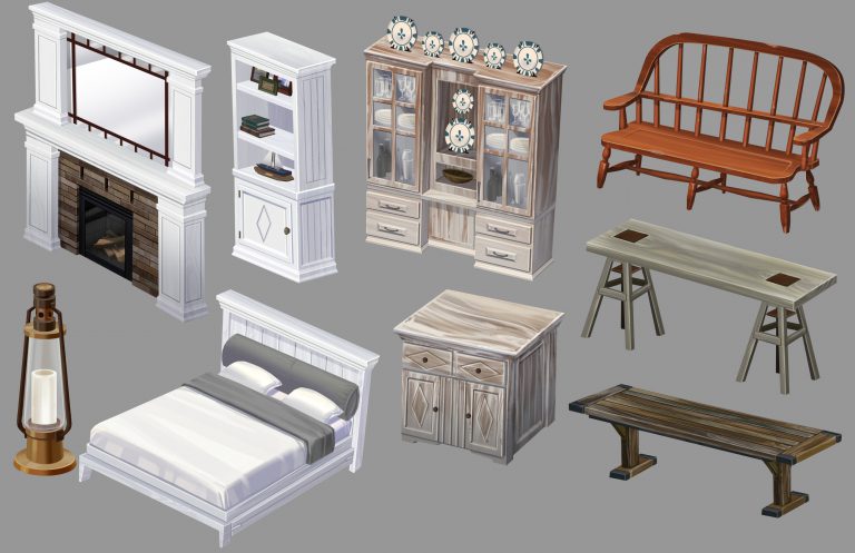 Grafiki koncepcyjne z The Sims 4 Psy i koty