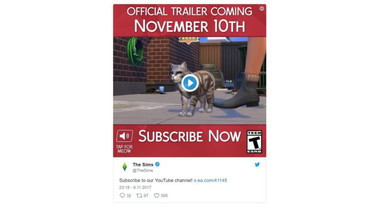 Zapowiedź oficjalnego zwiastuna dodatku Psy i koty