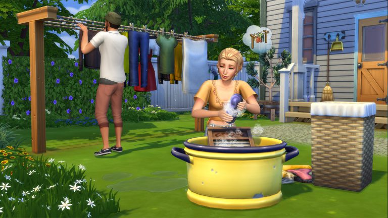 Pierwsze oficjalne zdjęcia z The Sims 4 Wielkie pranie. Premiera w tym miesiącu