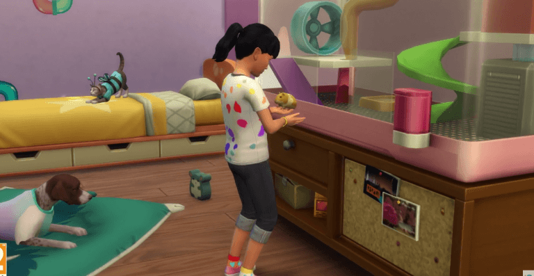 Oficjalny zwiastun The Sims 4 Mój pierwszy zwierzak