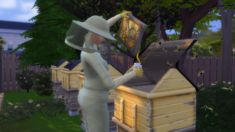 Pszczoły i ule w The Sims 4. Poradnik do pór roku