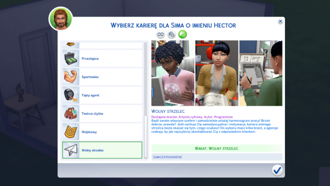 Kwietniowa aktualizacja gry The Sims 4. Moschino, kariera freelancera