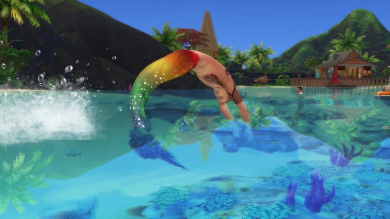 Jak zmienić się w syrenę? Przegląd: The Sims 4 Wyspiarskie życie – Syreny