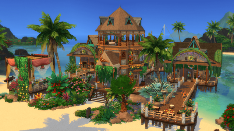 Przegląd Simowej Galerii #15 Życie na wyspie