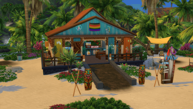 Przegląd Simowej Galerii #16 Zabawa na wyspie