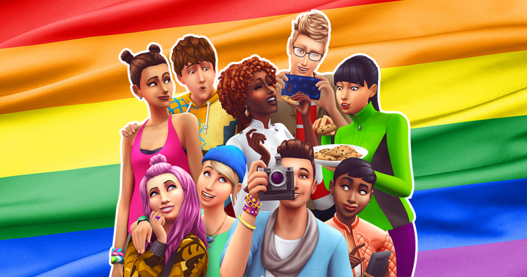 Trzech Simów LGBT+ na okładce The Sims 4. Co na to polscy gracze i twórcy?