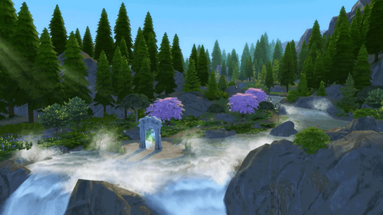 Kolejne gify z Krainy magii. Lokacja portalu, kładka i magiczny świat