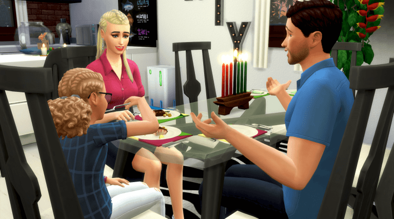 Simowie już zawsze będą siadać przy stołach. Nowa modyfikacja od fana gry