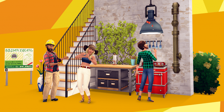 Budynki wielopiętrowe i gotowy dom na nowej parceli. Wczesny przegląd majowej aktualizacji The Sims Mobile