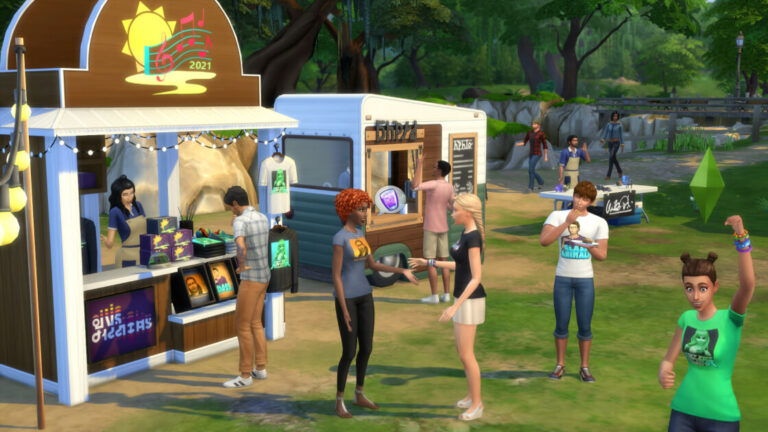 Muzyczny festiwal w The Sims 4. Koncerty, camping i Bebe Rexha