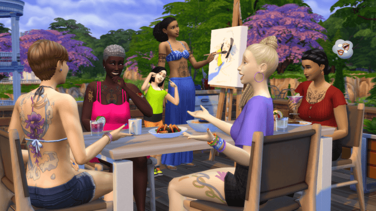 Nowe tatuaże w The Sims 4. Nadciąga ekspresowa dostawa