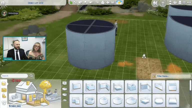 Zakrzywione ściany w The Sims 4. Rzut oka na funkcję