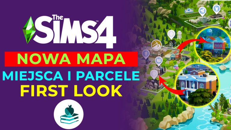 Dokładne spojrzenie na mapę Copperdale. Nowe miasto z The Sims 4 Licealne lata