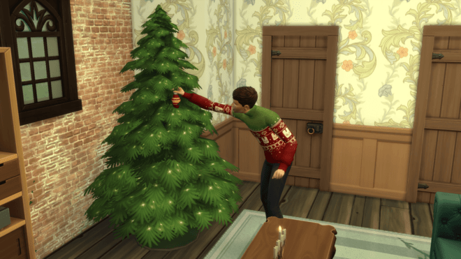 Święta w The Sims 4 - choinka