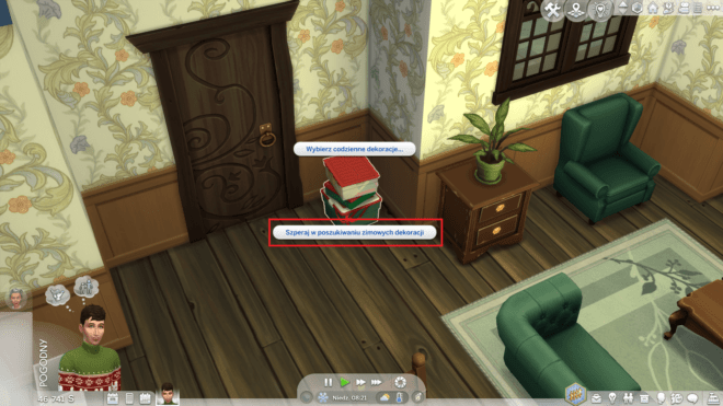 Święta w The Sims 4 - wybór świątecznych dekoracji