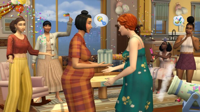Baby Shower w The Sims 4 Razem raźniej