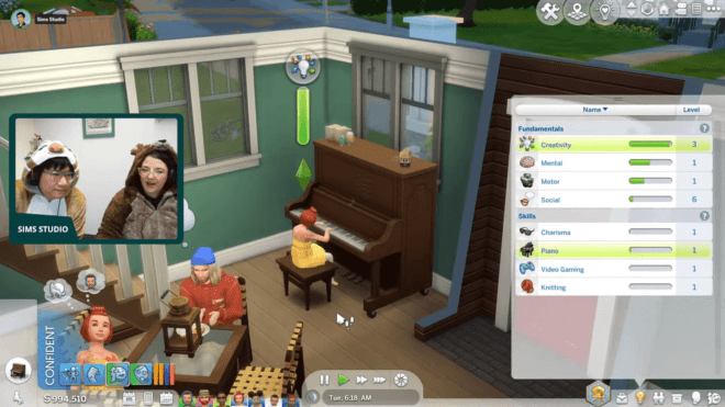 Nowy podział umiejętności dzieci w The Sims 4.