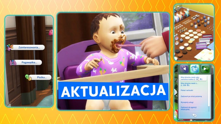 Aktualizacja The Sims 4 na marzec 2023. Niemowlaki, karmienie piersią i lepsze życie Simów