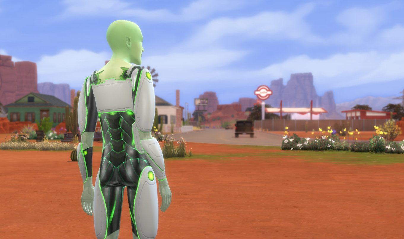 Kosmici atakują w The Sims 4