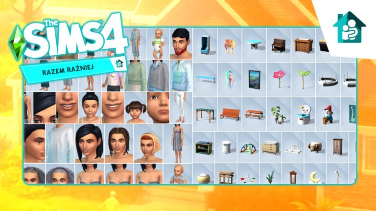Ikony 391 elementów Stwórz Sima i mebli z The Sims 4 Razem raźniej. Zobacz wszystkie obiekty