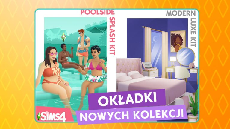 Stroje kąpielowe i modna sypialnia jako nowe Kolekcje do The Sims 4